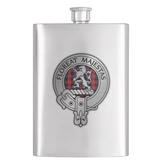 Cantil Clan Brown Crest & Tartan (Frente)