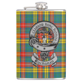Cantil Clan Buchanan Tartan & Crest