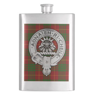 Cantil Clan Cameron Crest & Tartan