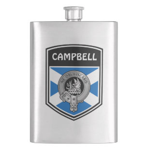 Cantil Clan Campbell Crest & Tartan