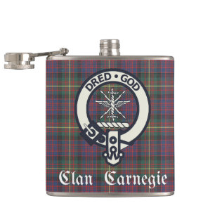 Cantil Clan Carnegie Crest Tartan