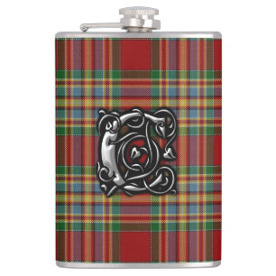 Cantil Clan Chattan Tartan Old Scotland Flask