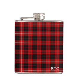 Cantil Clan Cunningham Tartan Monogrammed