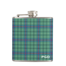 Cantil Clan Duncan Antigo Tartan Monograma