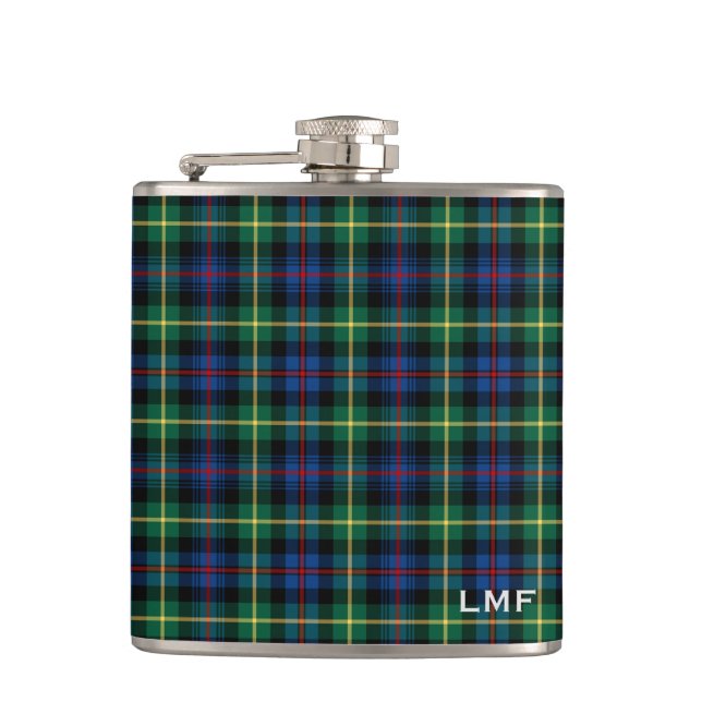 Cantil Clan Farquharson Tartan Monograma (Frente)