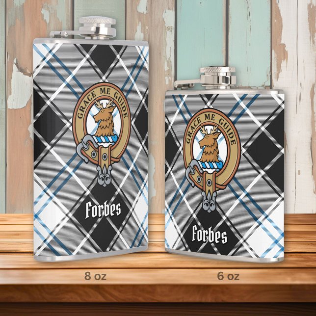 Cantil Clan Forbes Crest sobre o vestido Tartan (Criador carregado)