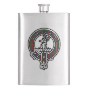 Cantil Clan Fraser de Lovat Crest & Tartan