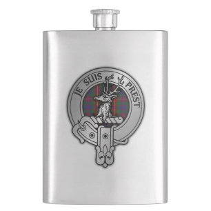Cantil Clan Fraser de Lovat Crest & Tartan