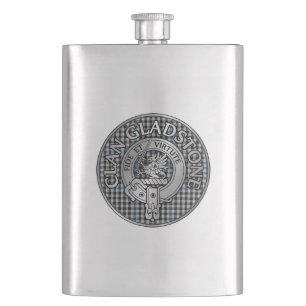 Cantil Clan Gladstone Crest & Tartan