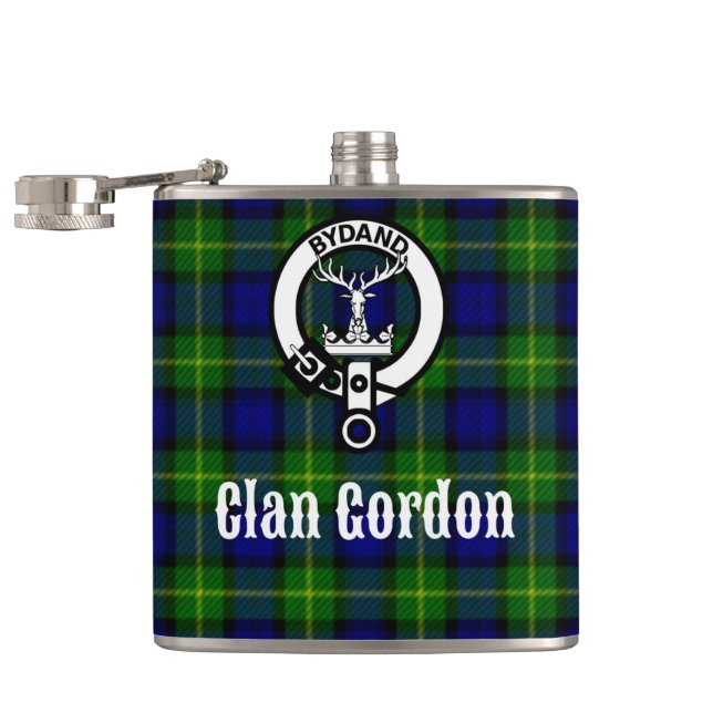 Cantil Clan Gordon Tartan Crest (Aberto)