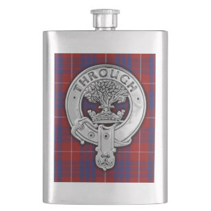 Cantil Clan Hamilton Crest & Tartan