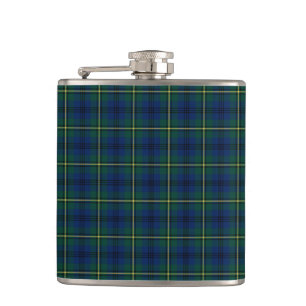 Cantil Clan Johnstone Blue e Green Scottish Tartan