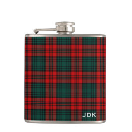 Cantil Clan Kerr Tartan Monogrammed