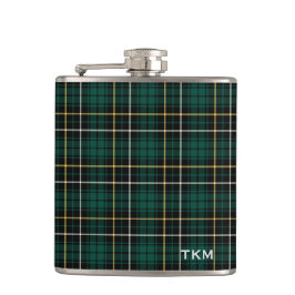 Cantil Clan MacAlpine Tartan Monograma