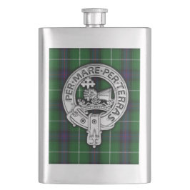Cantil Clan MacDonald do Isles Crest & Tartan