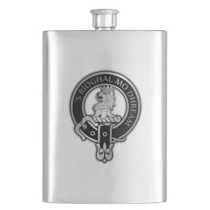Cantil Clan MacGregor Crest Flask
