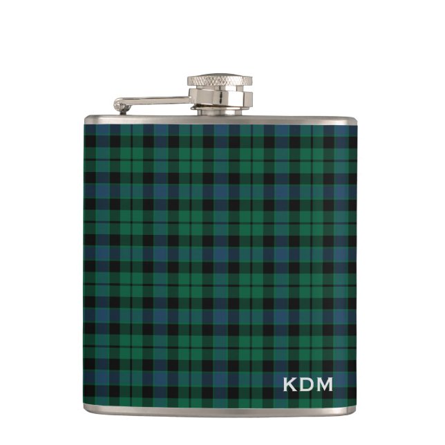 Cantil Clan MacKay Tartan Monograma (Frente)