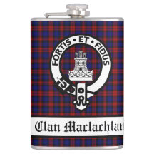 Clan Maclachlan Crest & Tartan Personalizável