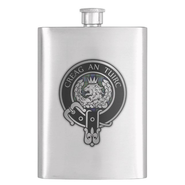 Cantil Clan MacLaren Crest Flask (Frente)