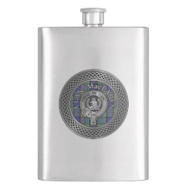 Cantil Clan MacLaren Crest & Tartan Knot