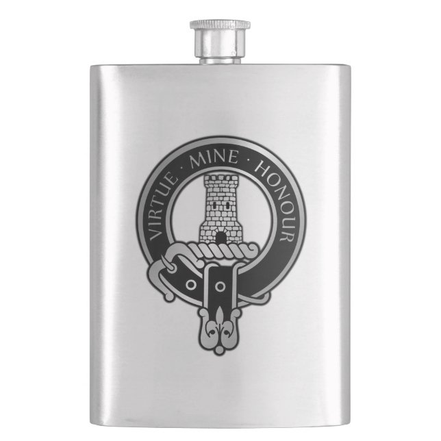 Cantil Clan MacLean Crest Flask (Frente)