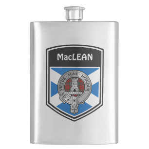 Cantil Clan MacLean Crest & Tartan