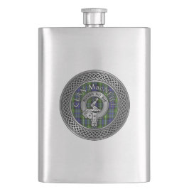 Cantil Clan MacNeill da Gigha Crest & Tartan Flask