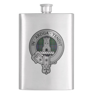Cantil Clan Malcolm Crest & Tartan