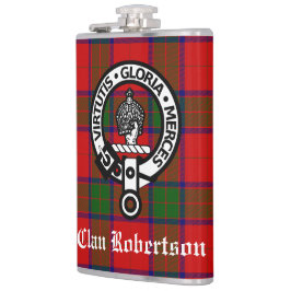Cantil Clan Robertson Crest Crachá & Tartan