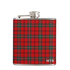 Cantil Clan Scott Tartan Monograma