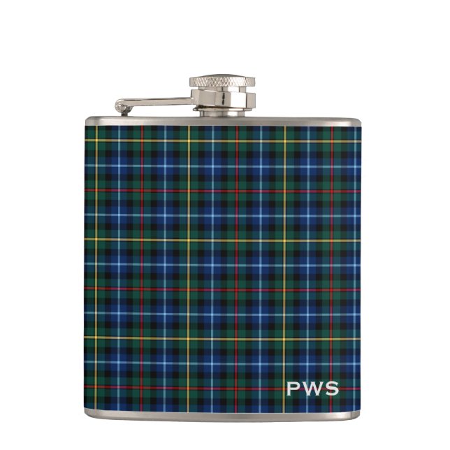 Cantil Clan Smith Tartan Monograma (Frente)