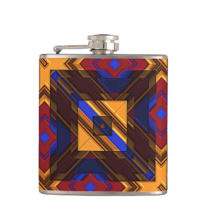 Cantil Clarete Moderno Nativo Americano 24 Embalado