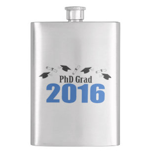 Cantil Classe do formando do PhD de 2016 bonés e diploma