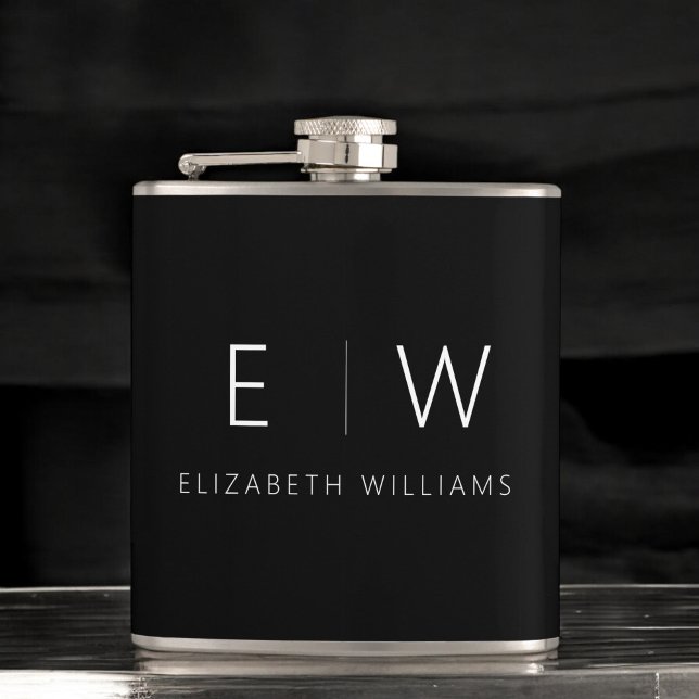 Cantil Clássico Elegante Moderno Monograma (Criador carregado)