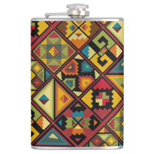 Cantil Clássico Frasco de Vinil Impressão africano molhad