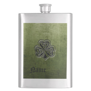Cantil Clássico grunge irlandês sortudo shamrock personal