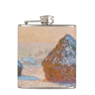 Cantil Claude Monet - Medas de Trigo, Efeito de Neve, Man