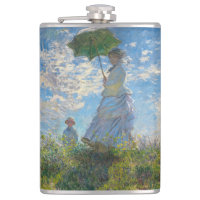 Claude Monet - O Promenade, Mulher com Parasol