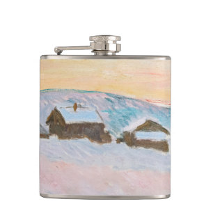 Cantil Claude Monet - Paisagem da Noruega, Casas Azuis