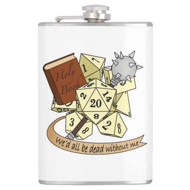 Cantil Cleric Dice Design (Frente)