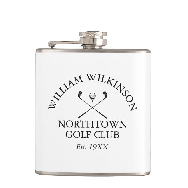 Cantil Clube Personalizado De Golfe E Nome Do Membro (Frente)