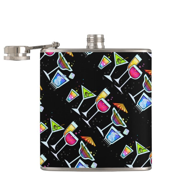 CANTIL COCKTAIL FLASK - VIDRAÇAS DE COCKTAIL (Aberto)