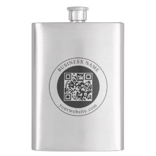Cantil Código QR com Nome da Empresa Editável