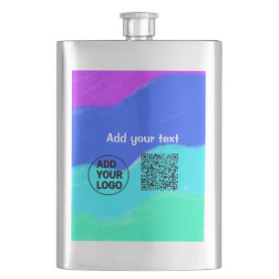 Cantil Código QR minimalista simples adicionar logotipo n