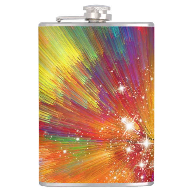 Cantil Color Explosion Hip Flask (Frente)