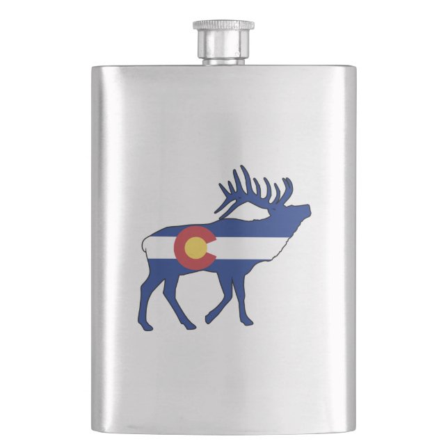 Cantil Colorado Flag Elk (Frente)