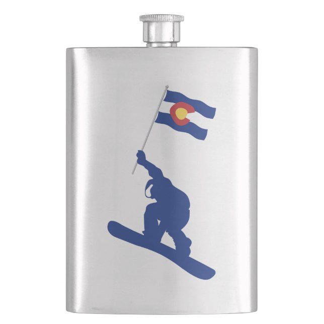 Cantil Colorado Snowboard Flag (Frente)