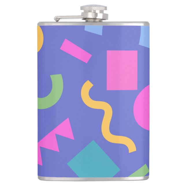 Cantil Colorful Abstract Geometric Memphis Style Pattern (Frente)