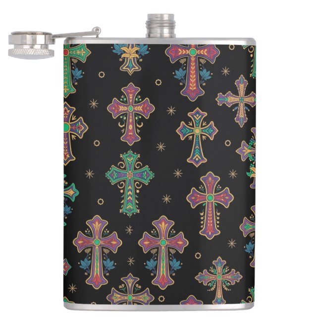 Cantil Colorful Crosses / Faith but Make It Fun (Aberto)