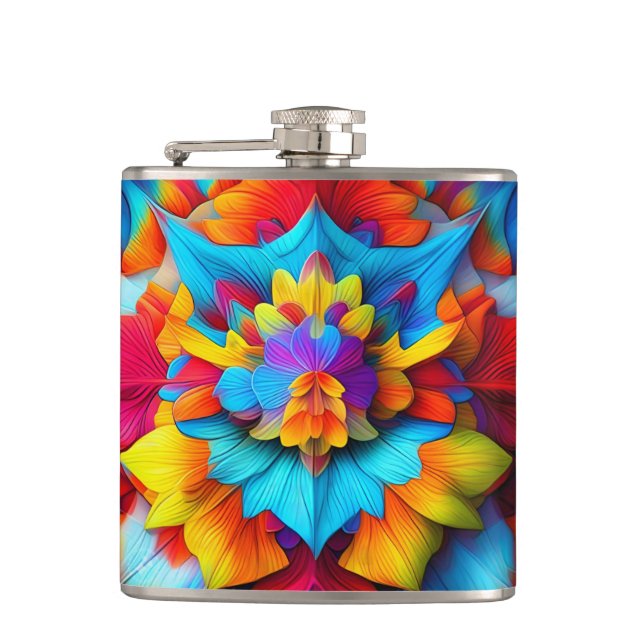 Cantil Colorida Floral Mandala Design (Frente)